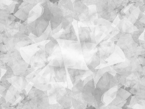 モノクロの柔らかい抽象背景イラスト