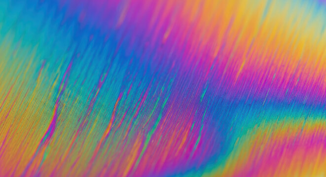 Abstract Colorful Digital Art with Light Streaks