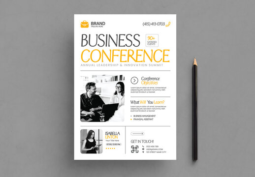 Business Conference Flyer Design