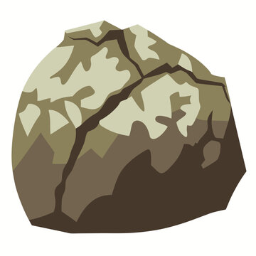 Brown and green camouflage pattern on a rock formation surface texture