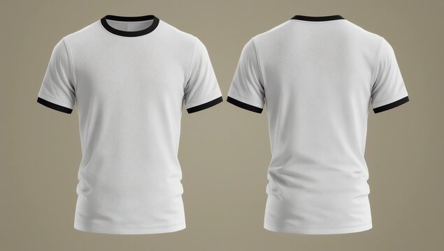 Ringer T-Shirt Template