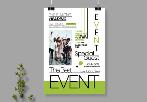 Fashion Event Poster Template