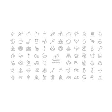 A collection of various musical notes and symbols