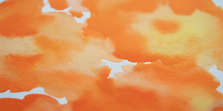 Abstract blue sky clouds texture with orange paint and vintage grunge paper background providing beautiful sunlight space for your text