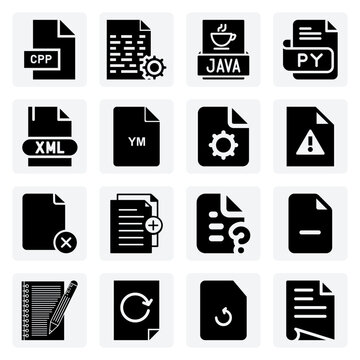 Software Development File Formats &ndash; C++, Java, And Python Files With Operations For Tech Presentations