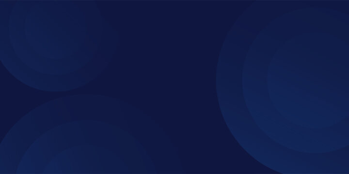 Modern Abstract blue simple glowing geometric lines on dark blue background. Modern good art good gradient shiny template