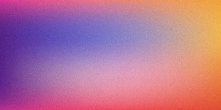 Vibrant purple blue and orange gradient background with smooth blur