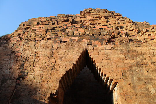 ruined ancient khmer hindu and buddhist temple (pre rup) in angkor in siem reap in cambodia 