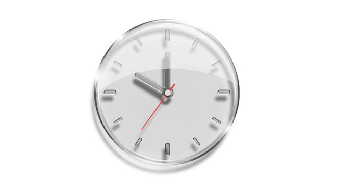 Clock showing ten o'clock, time concept
