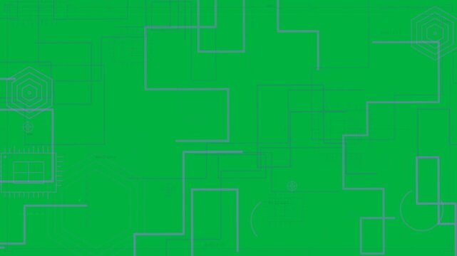 Frame 2 starting circuit filling transparent bg, purple nodes moving, pixels blinking, showing flow