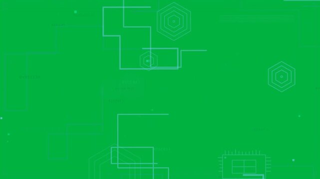 Schematic forming on hex pop, pulsing hex cluster, moving nodes for debug on transparent canvas