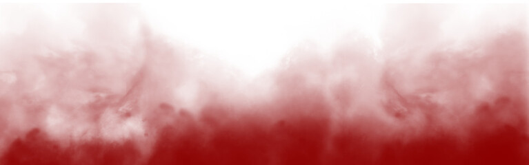 Abstract Dark Red color Smoke Effect PNG, Transparent Background Fog Texture, Realistic Vapor Cloud Overlay for Photoshop, Visual Effects and Graphic Design