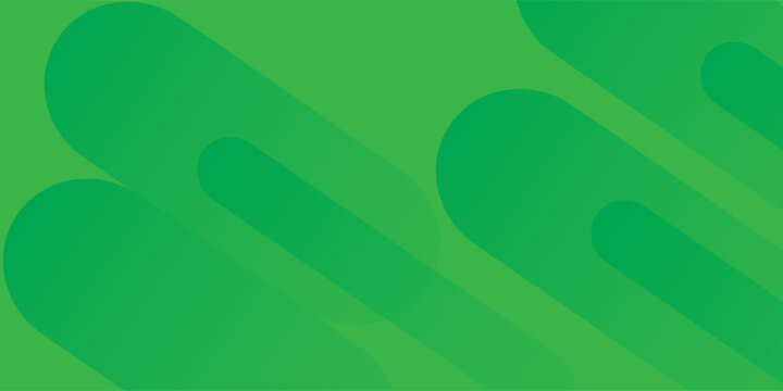 Abstract background with diagonal rounded capsule shapes in green tones