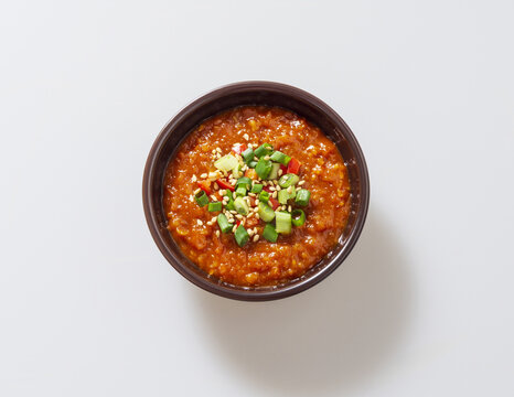 쌈장,쪽파,홍고추,옹기,종지