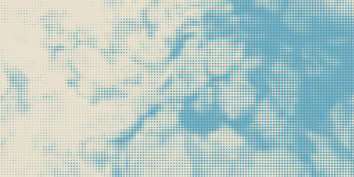 retro sky pattern on old paper background. raster vintage clouds