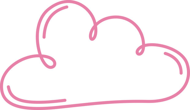 Scrible line doodle art decoration for scrap, imperfect design trend