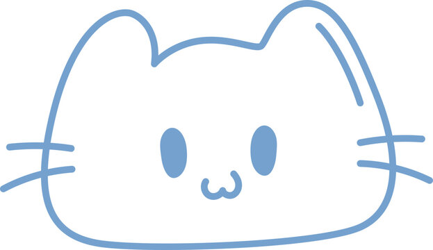 Scrible line doodle art decoration for scrap, imperfect design trend