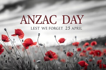Lest We Forget ANZAC Day, ANZAC Day Poppies, ANZAC Day 2026, ANZAC Day 25 April, ANZAC Day Remembrance