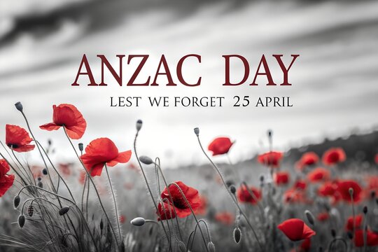 Lest We Forget ANZAC Day, ANZAC Day Poppies, ANZAC Day 2026, ANZAC Day 25 April, ANZAC Day Remembrance