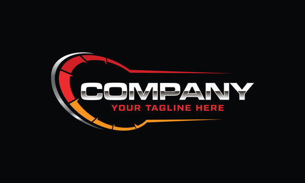 speed rpm speedometer car logo