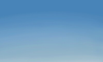 Obraz premium Clear blue sky with soft gradient