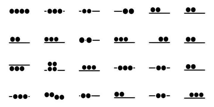 Morse code chart