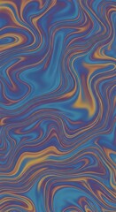 Obraz premium Fluid textures with shimmering hues evoke dreamy, artistic expressions