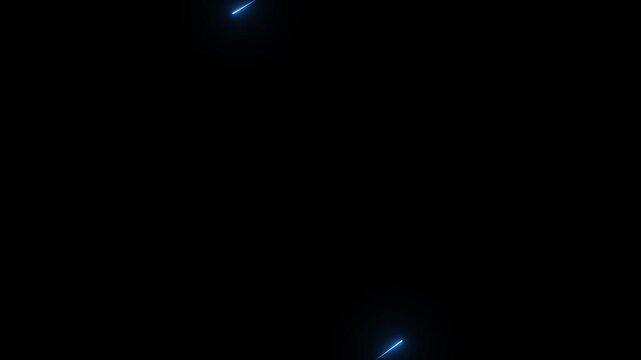 10 number neon countdown timer display