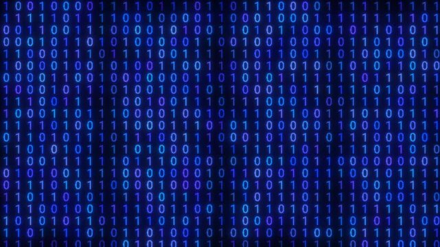 Binary Code Background	
