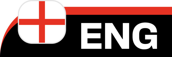 Fototapeta premium england Football Team Badge