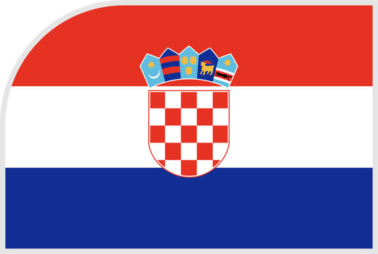 croatia Flag Tournament Badge