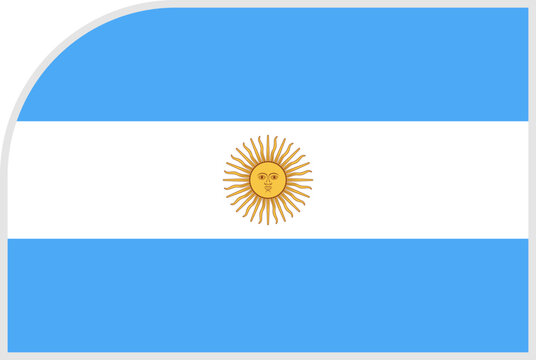 argentina Flag Tournament Badge 2026 world football mundial or soccer cup 