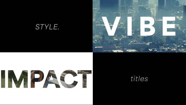 Step Cut Impact Titles