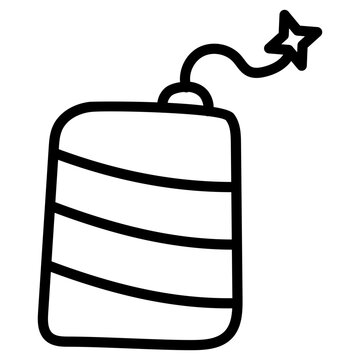 Perfect design icon of dynamite 