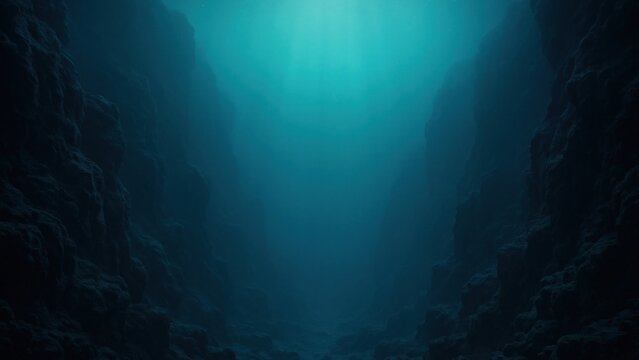 Mysterious deep ocean canyon
