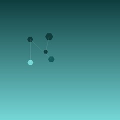 investment fintech clustered abstract technology background © tiago