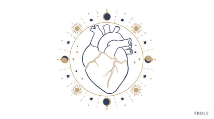 A young woman looks out over a city skyline, experiencing a moment of peaceful contemplation. Ideal for illustrating themes of urban life, ambition, a © riandi