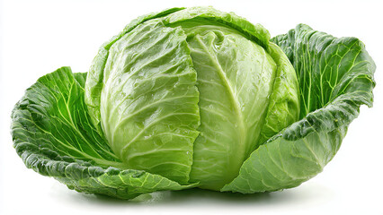 Fototapeta premium cabbage isolated on white background