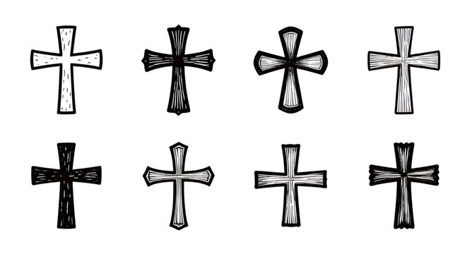 cross illustration design, crucifix icon illustration, christian icon illustration, religious symbol illustration, sacred symbol illustration, holy icon illustration, spiritual symbol illustration, wo