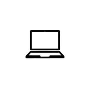 Laptop Icon Isolated on Transparent Background PNG