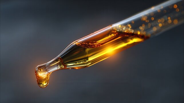 Hair treatment with nourishing oil. Botanical blend improves hair gloss and reduces frizz effectively. Stylish application of nourishing botanical oil enhances hair shine and smoothness beautifully