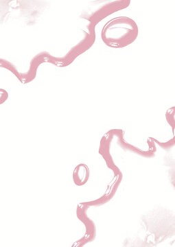 gouttes d'eau color&eacute;es sur surface avec &eacute;claboussure