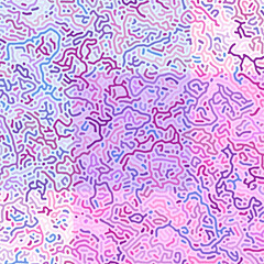 Fototapeta premium Abstract Colorful Lines Turing Pattern Rough Design Reaction Diffusion Background Vector. Good for Wallpaper, Cover Design, Poster 