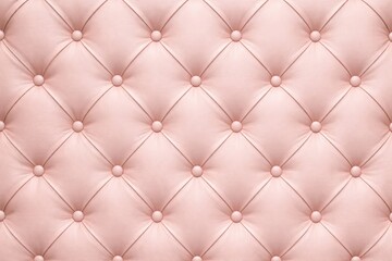 Fototapeta premium Elegant pink tufted texture