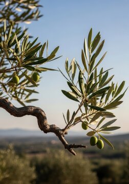 Gnarled Olive Branch with Silvered Leaves, 375 Gigapixel