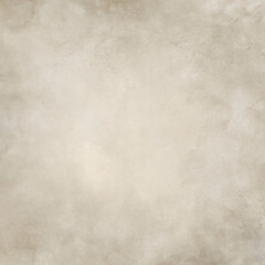 Obraz premium Beige aged watercolor background. Watercolor digital illustration. Concept of an antique scroll, paper, or parchment. Background with an old stone wall texture and light splashes. Not AI.