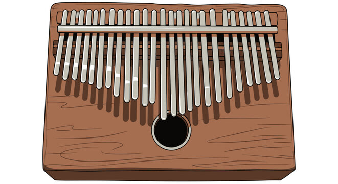 Kalimba instrument thumb piano African music