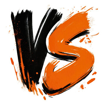 Cartoon vs fight versus background battle, duel comic frame anime confrontation banner, competition design illustration game contest retro explosion