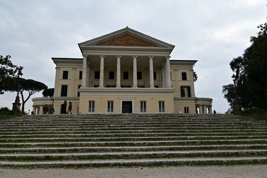 roma, villa torlonia ed il suo parco, italia,