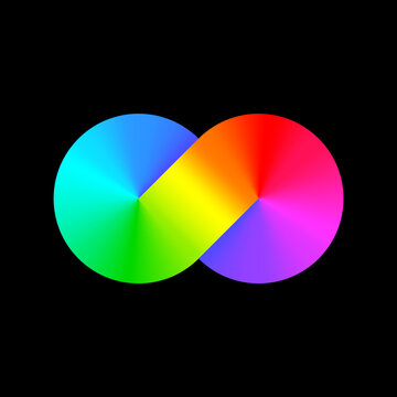 autism and infinity vector symbol